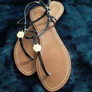 Ralph Lauren Black Sandals